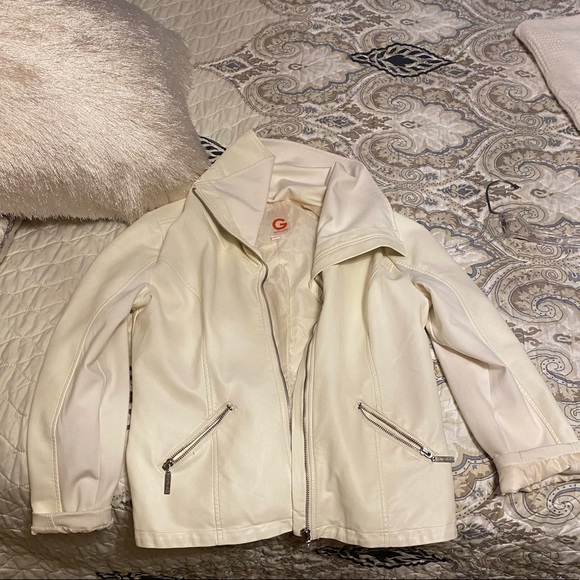 G by Guess Faux Leather Jacket - Picture 1 of 3